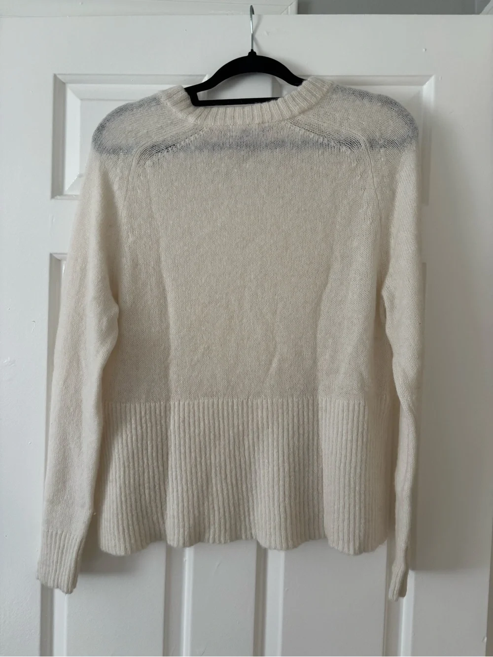 J.Crew Alpaca Blend Crewneck Sweater | Size Small | Ivory